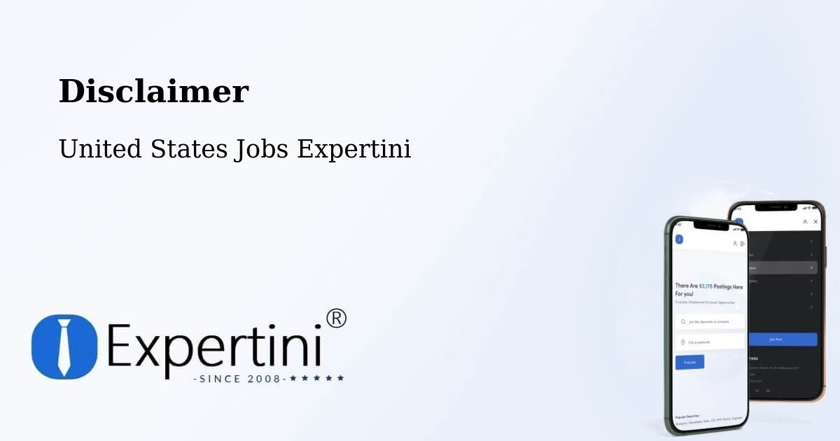 Disclaimer – Bismarck - United States Jobs Expertini